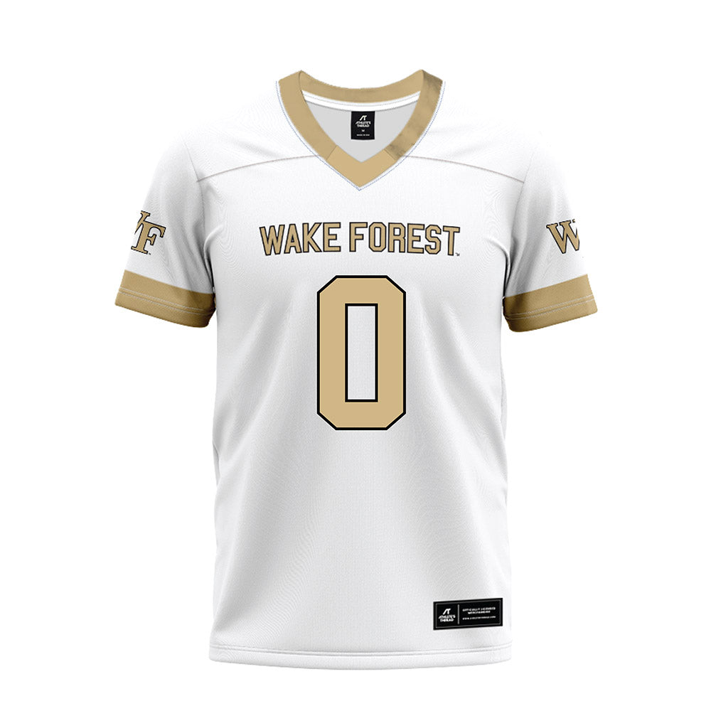 Wake Forest - NCAA Football : Demarcus Rankin - White Premium Football Jersey