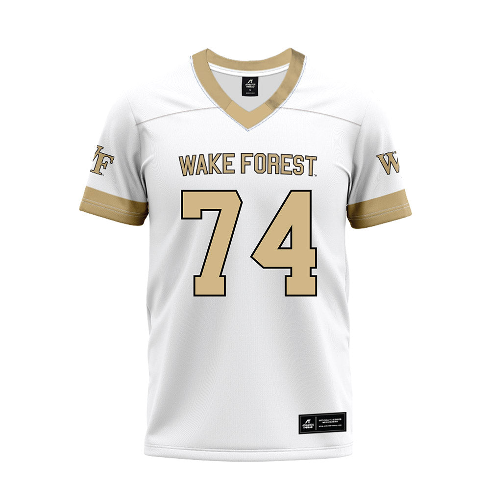 Wake Forest - NCAA Football : Luke Petitbon - White Premium Football Jersey