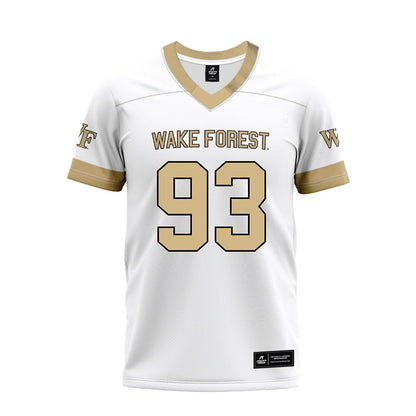 Wake Forest - NCAA Football : Josh Harrison - White Premium Football Jersey