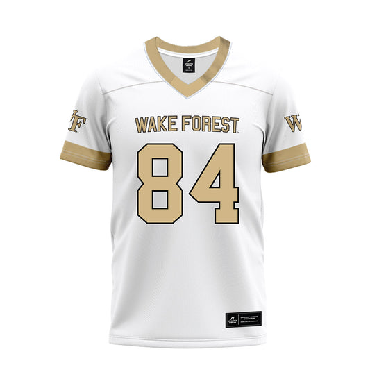 Wake Forest - NCAA Football : Nick Ragano - White Premium Football Jersey