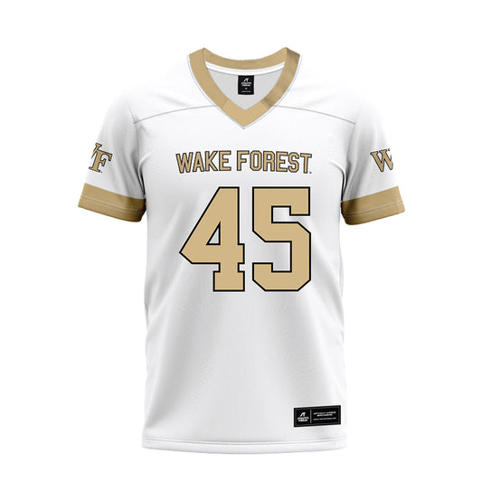 Wake Forest - NCAA Football : Nick Andersen - White Premium Football Jersey