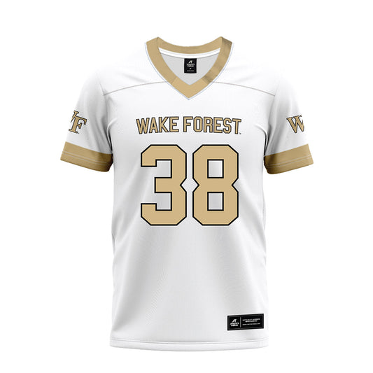 Wake Forest - NCAA Football : Anthony Borriello - White Premium Football Jersey-0
