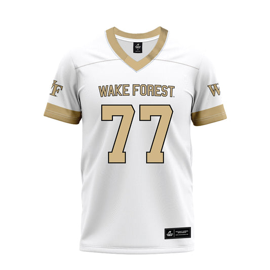 Wake Forest - NCAA Football : George Sell - White Premium Football Jersey