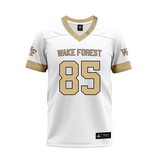 Wake Forest - NCAA Football : Luca Puccinelli - White Premium Football Jersey