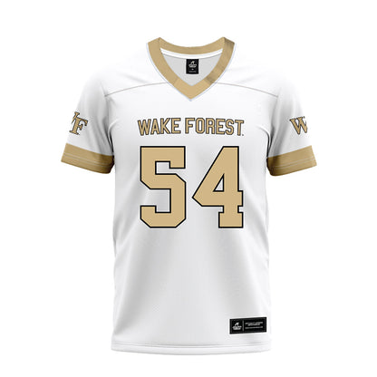 Wake Forest - NCAA Football : Matthew Gulbin - White Premium Football Jersey