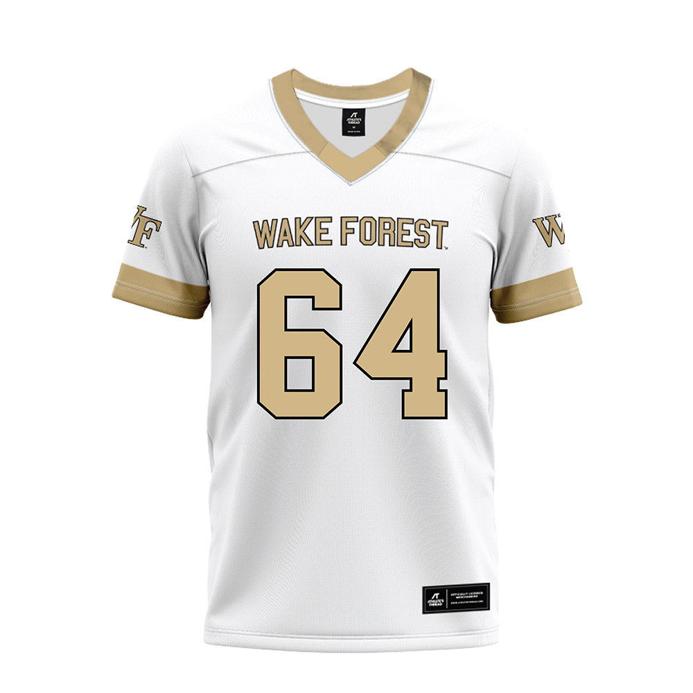 Wake Forest - NCAA Football : Clinton Richard - White Premium Football Jersey