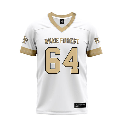 Wake Forest - NCAA Football : Clinton Richard - White Premium Football Jersey