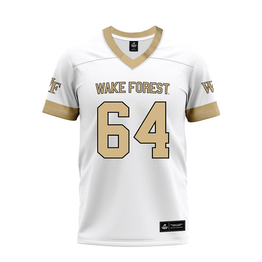 Wake Forest - NCAA Football : Clinton Richard - White Premium Football Jersey