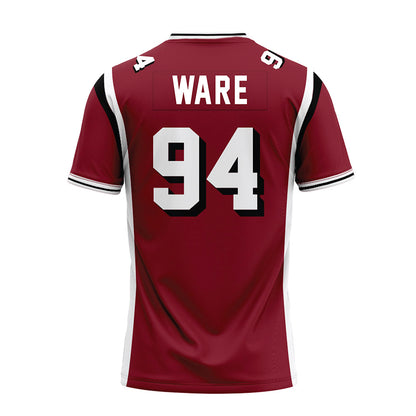 Troy - NCAA Football : Demarcus Ware - Legends Cardinal Premium Football Jersey
