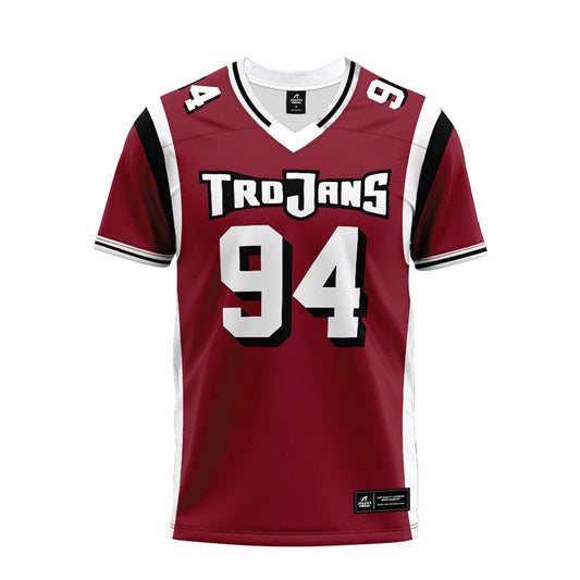 Troy - NCAA Football : Demarcus Ware - Legends Cardinal Premium Football Jersey