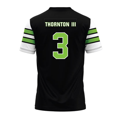 UAB - NCAA Football : Ray Thornton III - Black Premium Football Jersey