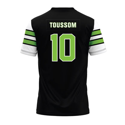 UAB - NCAA Football : Eddy Toussom - Black Premium Football Jersey