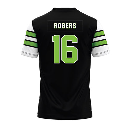 UAB - NCAA Football : Nate Rogers - Black Premium Football Jersey