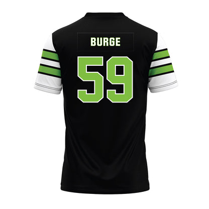 UAB - NCAA Football : Ch Burge - Black Premium Football Jersey-1