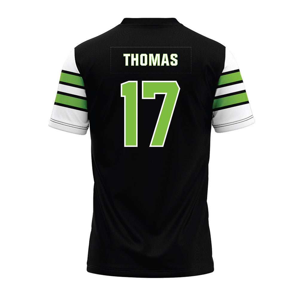 UAB - NCAA Football : Amare Thomas - Black Premium Football Jersey