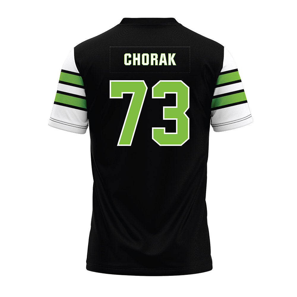 UAB - NCAA Football : Mason Chorak - Black Premium Football Jersey