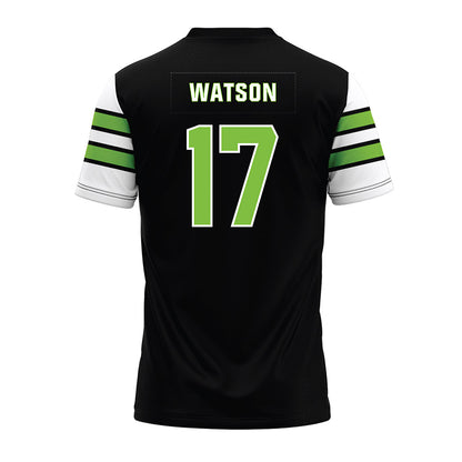 UAB - NCAA Football : Tariq Watson - Black Premium Football Jersey