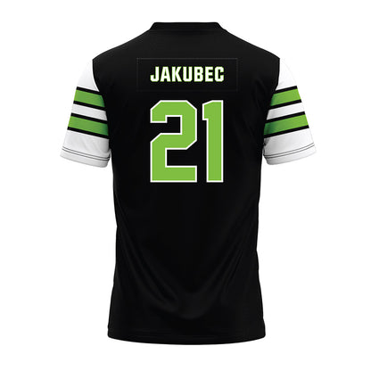 UAB - NCAA Football : Troy Jakubec - Black Premium Football Jersey