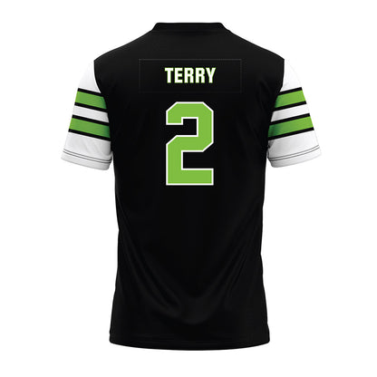 UAB - NCAA Football : Yusuf Terry - Black Premium Football Jersey