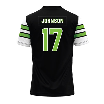 UAB - NCAA Football : Zach Johnson - Black Premium Football Jersey-1