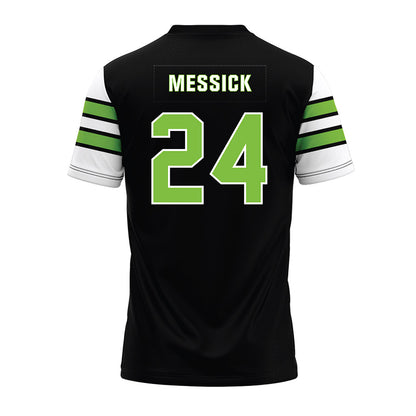 UAB - NCAA Football : Gage Messick - Black Premium Football Jersey-1
