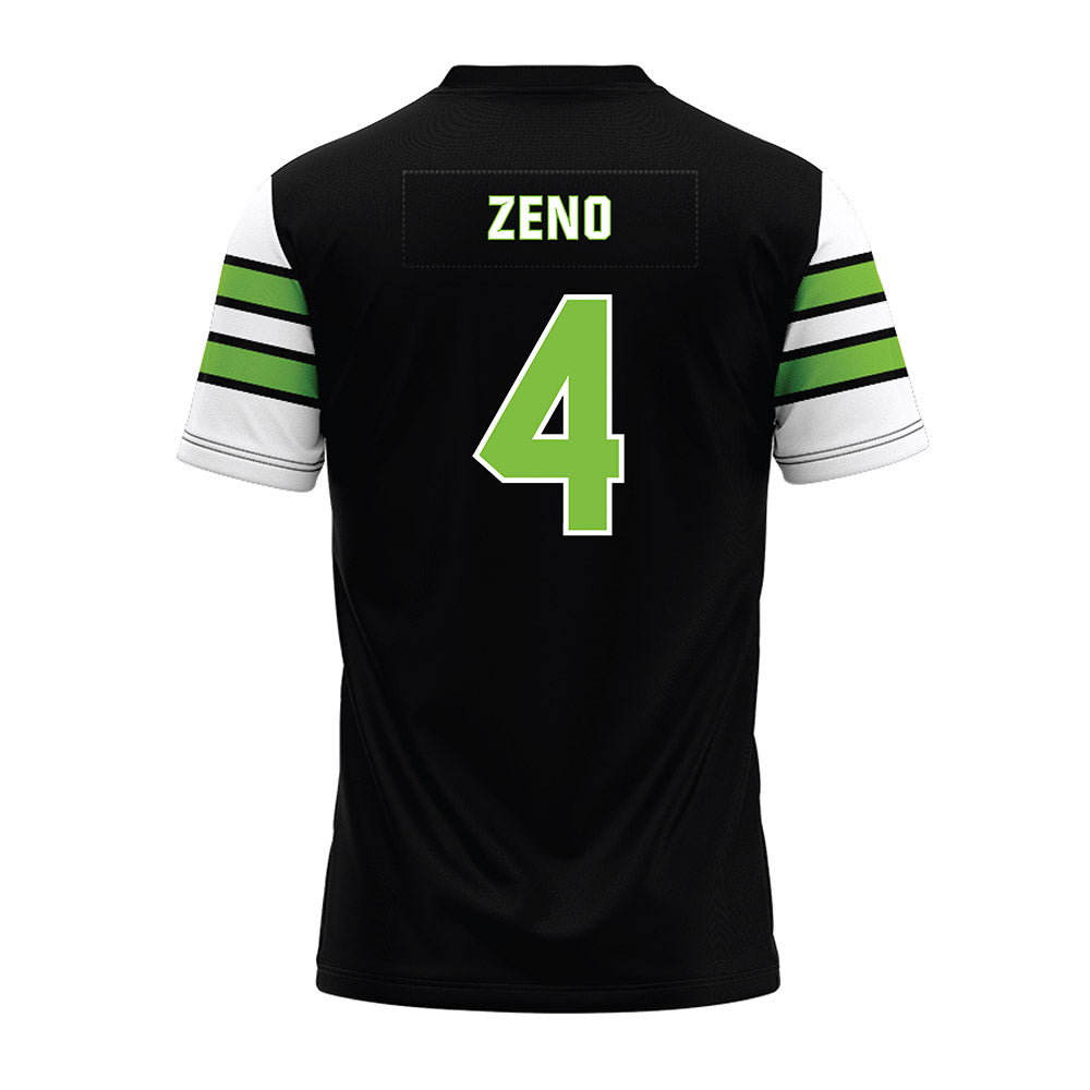 UAB - NCAA Football : Jacob Zeno - Black Premium Football Jersey