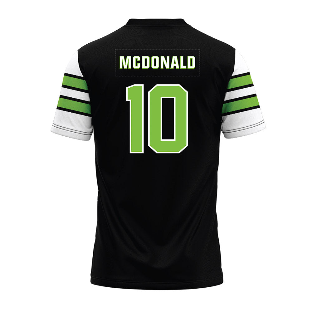 UAB - NCAA Football : Terrell McDonald - Black Premium Football Jersey