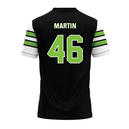  - NCAA Football : Wyatt Martin - Black Premium Football Jersey-1