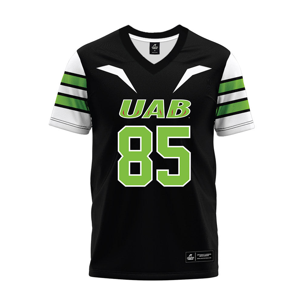 UAB - NCAA Football : Skylar Townsend - Black Premium Football Jersey