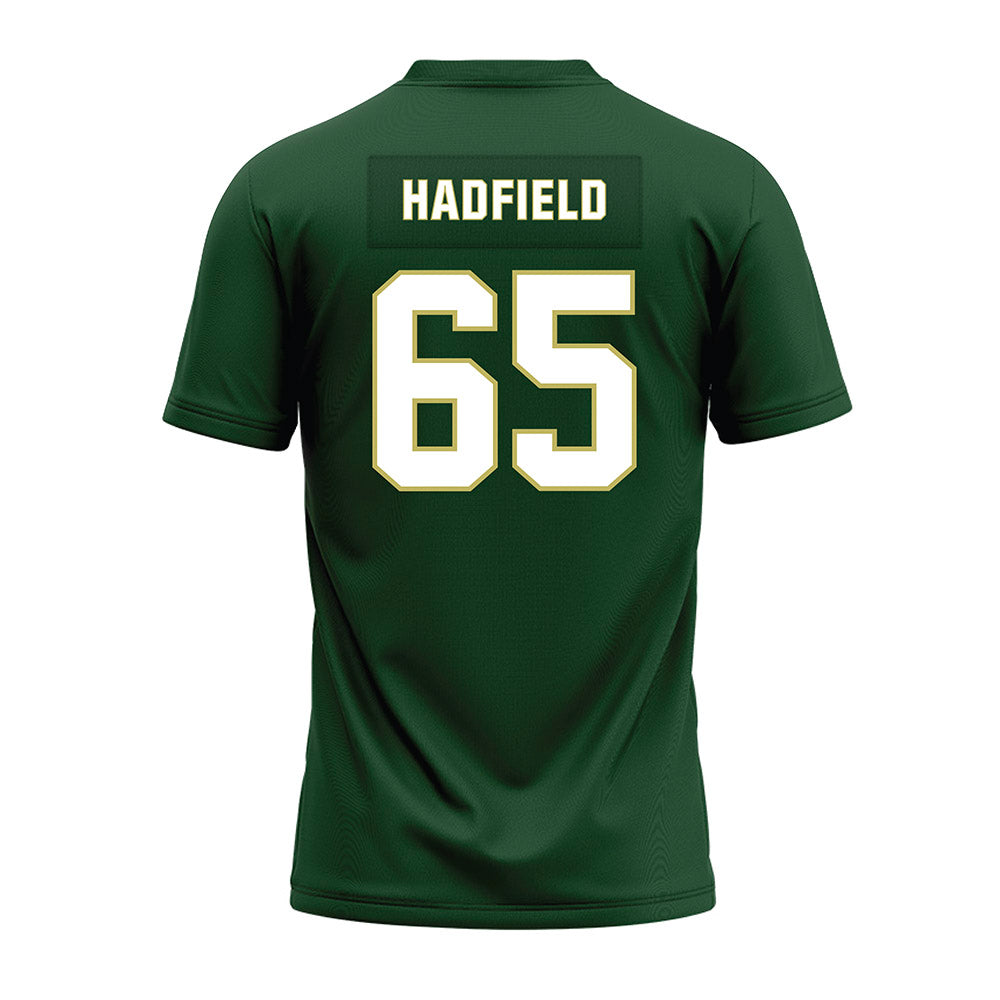 UAB - NCAA Football : Tennyson Hadfield - Green Premium Football Jersey