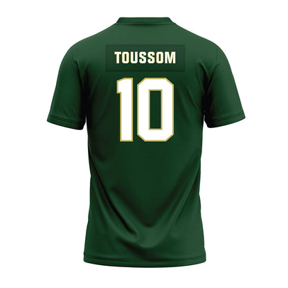 UAB - NCAA Football : Eddy Toussom - Green Premium Football Jersey