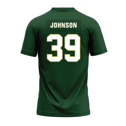 UAB - NCAA Football : Nacari Johnson - Green Premium Football Jersey