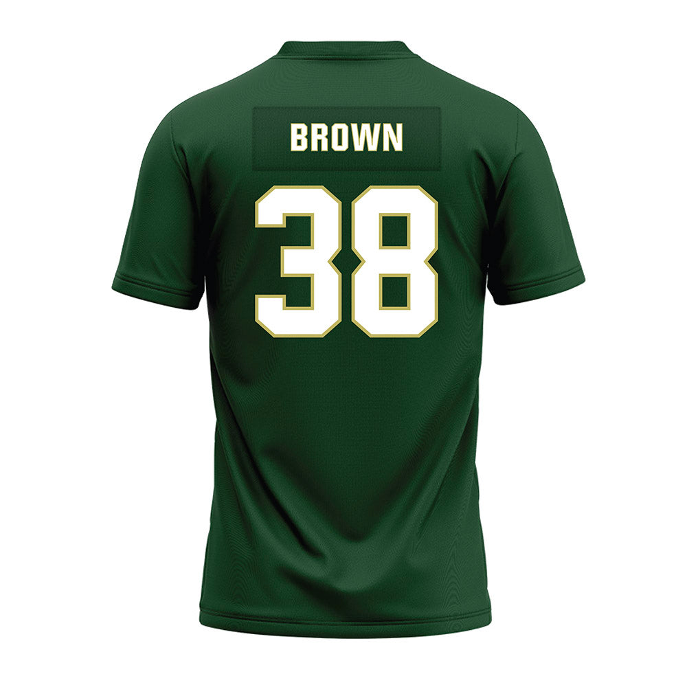 UAB - NCAA Football : Tyderick Brown - Green Premium Football Jersey