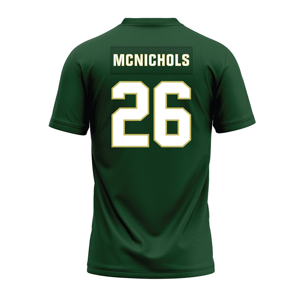 UAB - NCAA Football : Tylan McNichols - Green Premium Football Jersey