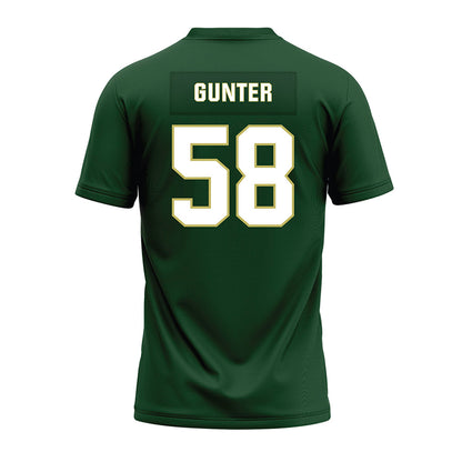 UAB - NCAA Football : Ryan Gunter - Green Premium Football Jersey