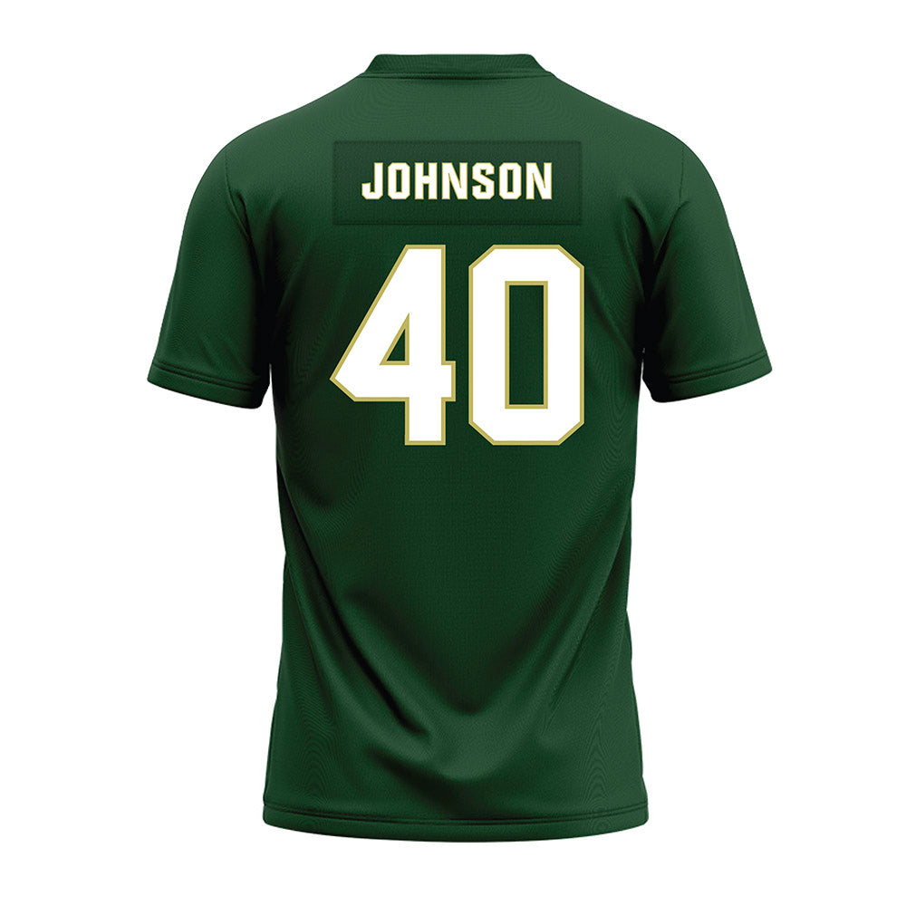 UAB - NCAA Football : Brayden Johnson - Green Premium Football Jersey