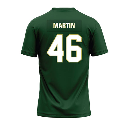  - NCAA Football : Wyatt Martin - Green Premium Football Jersey-1