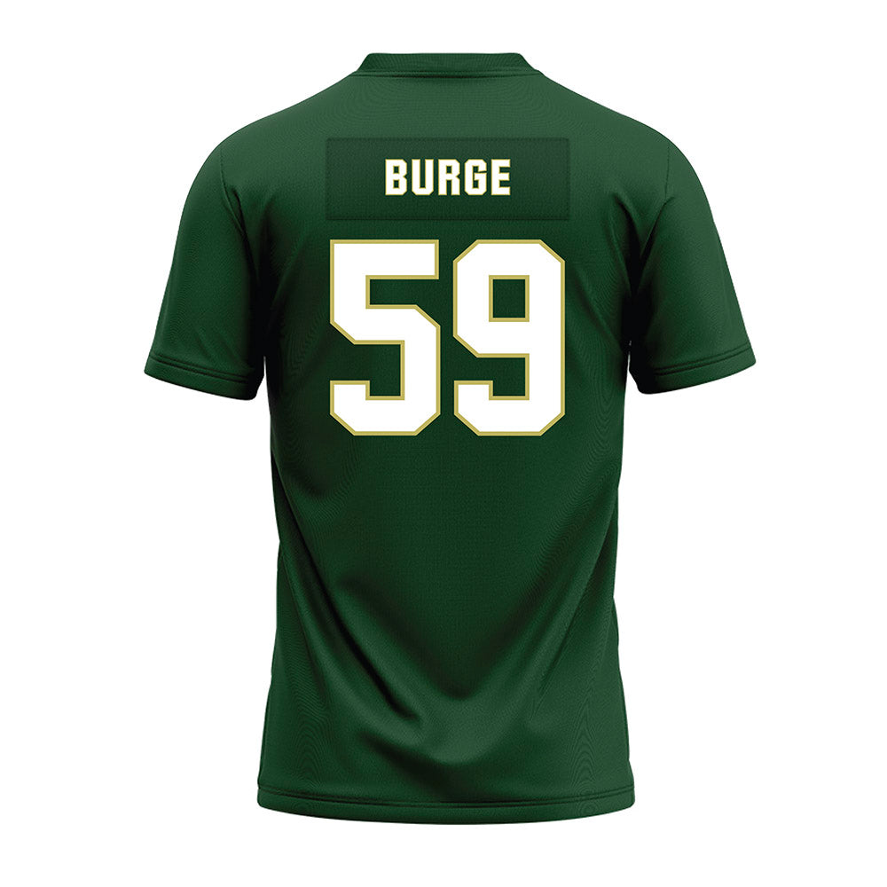 UAB - NCAA Football : Ch Burge - Green Premium Football Jersey-1