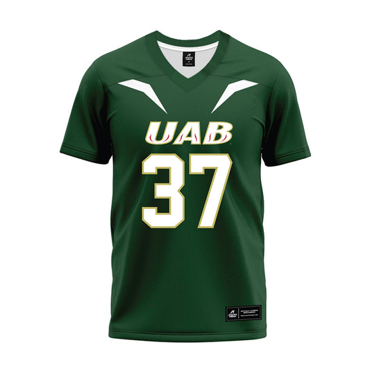 UAB - NCAA Football : Love Kirby - Green Premium Football Jersey-0