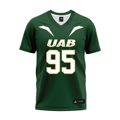 UAB - NCAA Football : Derrick Shepard Jr - Green Premium Football Jersey