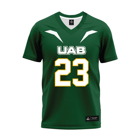 UAB - NCAA Football : Ricky Lee III - Green Premium Football Jersey-0