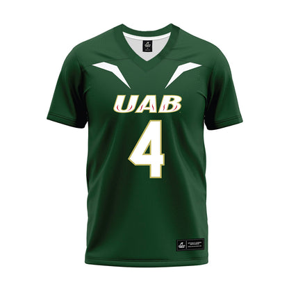 UAB - NCAA Football : Jevon Jackson - Green Premium Football Jersey-0