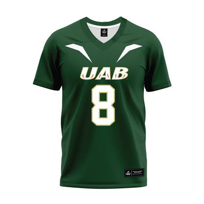 UAB - NCAA Football : Kameran Shanks - Green Premium Football Jersey