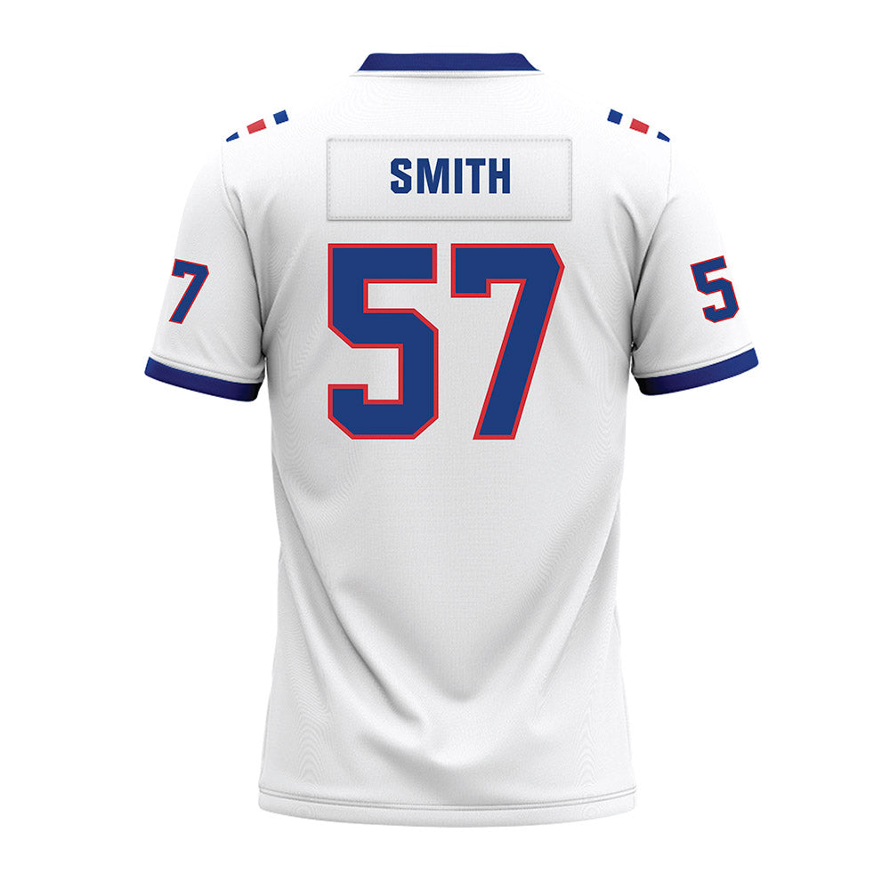 LA Tech - NCAA Football : Jadon Smith - White Premium Football Jersey