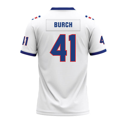 LA Tech - NCAA Football : Ean Burch - White Premium Football Jersey