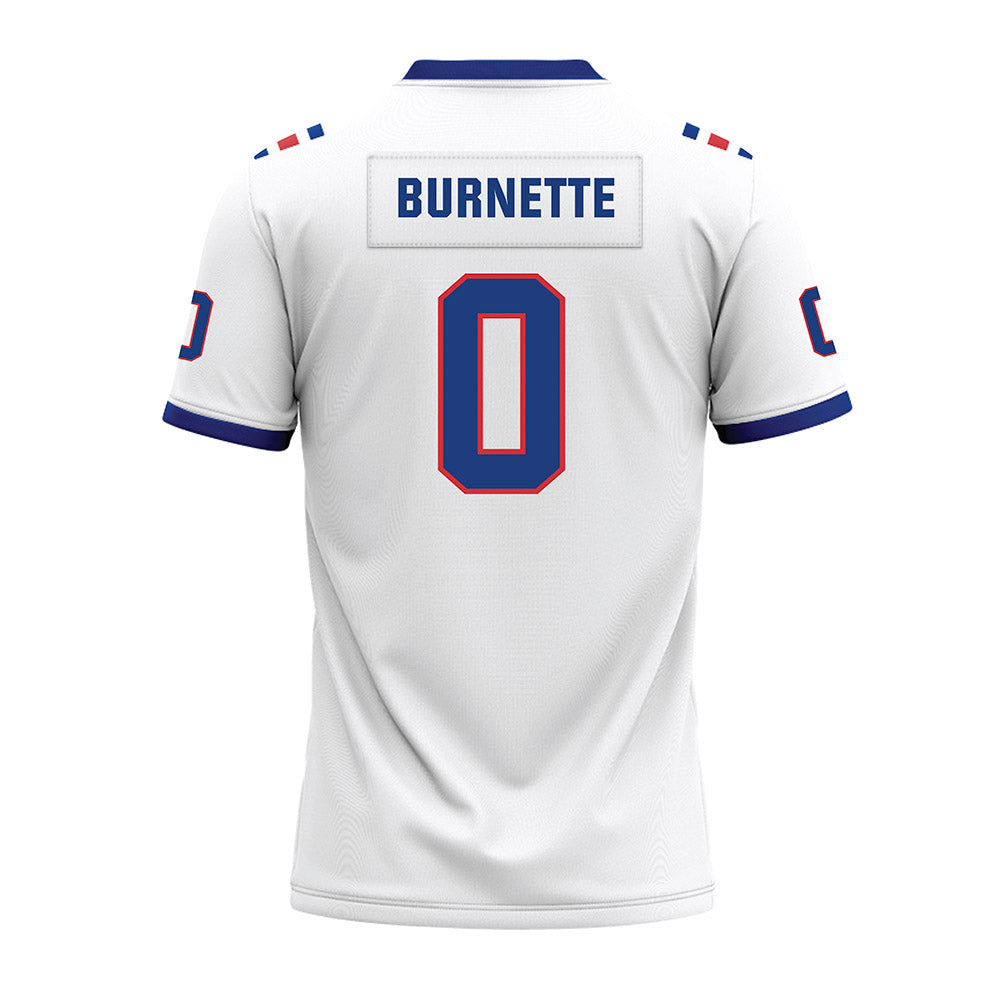 LA Tech - NCAA Football : Andrew Burnette - White Premium Football Jersey-1
