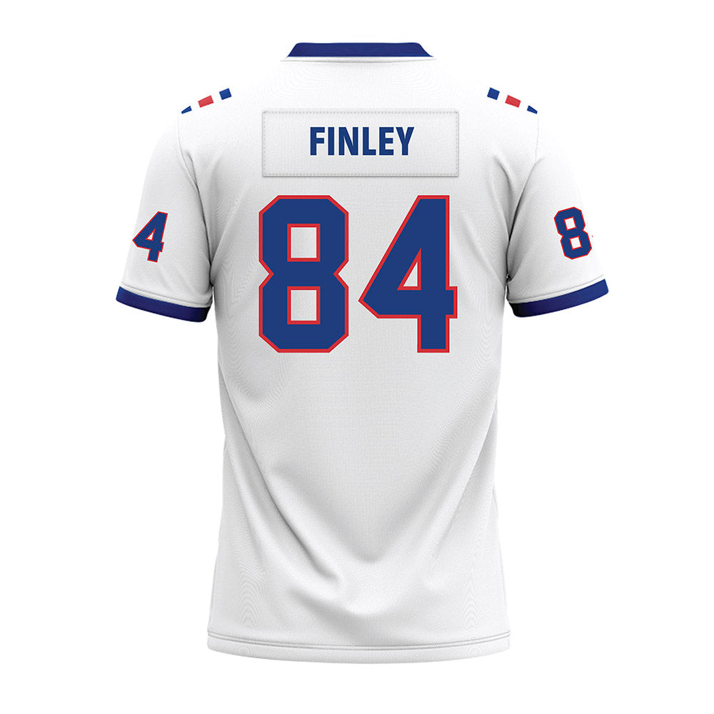LA Tech - NCAA Football : Elliott Finley - White Premium Football Jersey