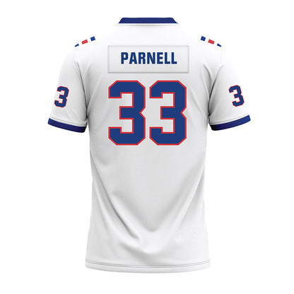 LA Tech - NCAA Football : Jaylon Parnell - White Premium Football Jersey-1