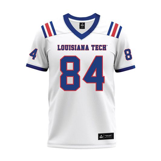 LA Tech - NCAA Football : Elliott Finley - White Premium Football Jersey