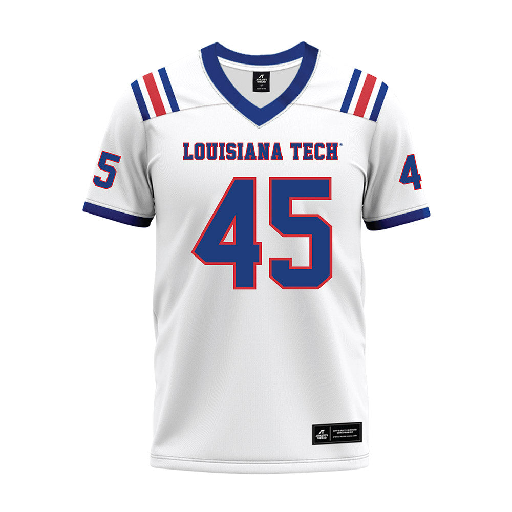 LA Tech - NCAA Football : Jamar Rhodes - White Premium Football Jersey